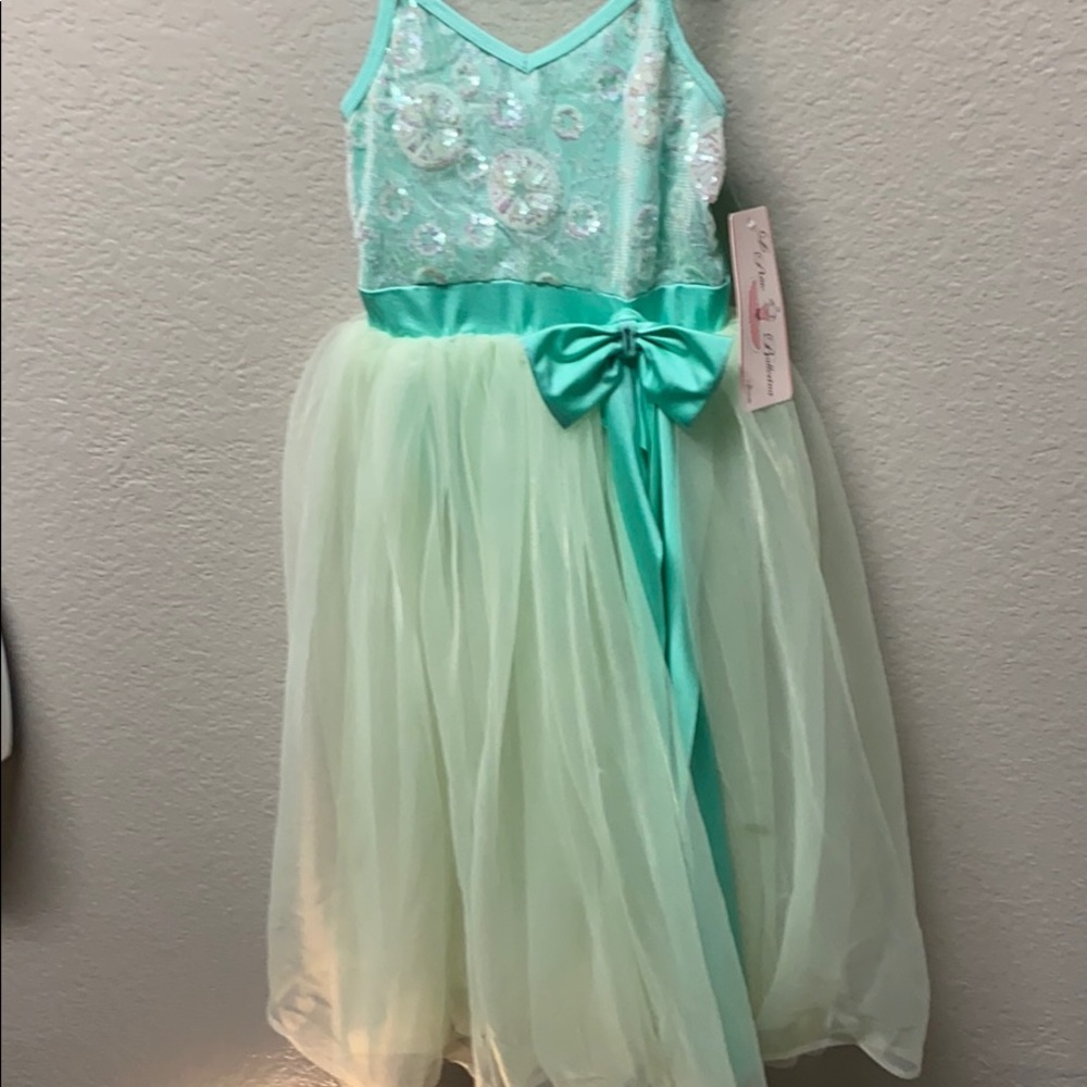 La Petite Romantic Sequin Camisole Tutu Dress